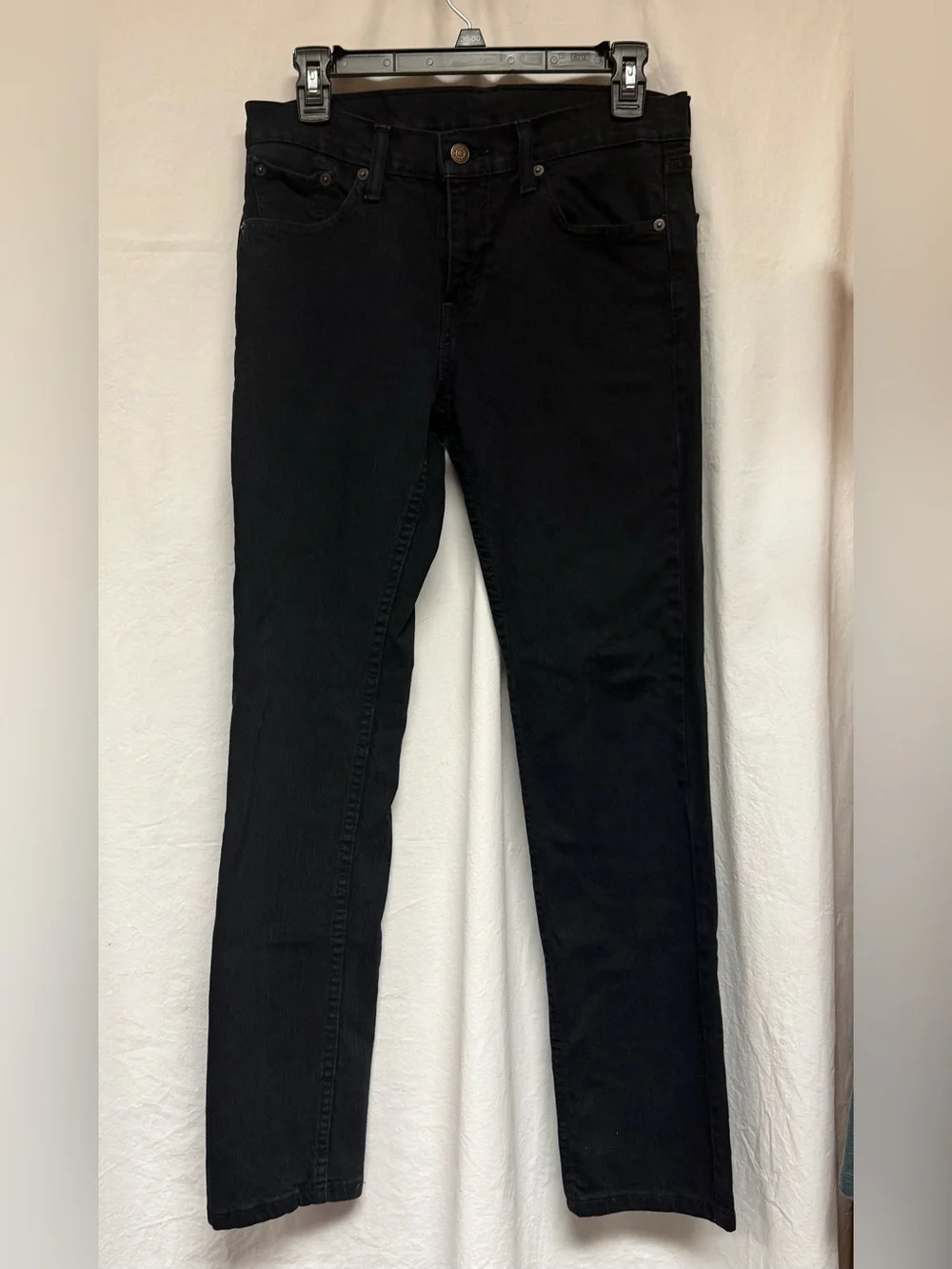 Levi's 511 Black Jeans with Red Tab